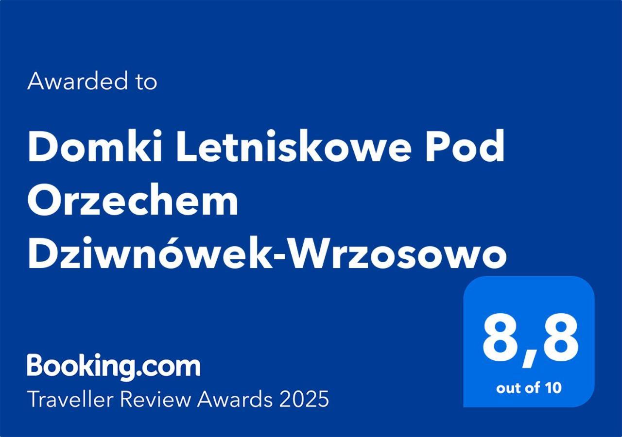 Domki Letniskowe Pod Orzechem Dziwnowek-Wrzosowo Wrzosowo  Εξωτερικό φωτογραφία
